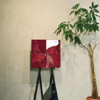 Autres décorations murales - Série Carrée Radiale KAZAGURUMA [WALL DECOR] - RADIAL SQUARE