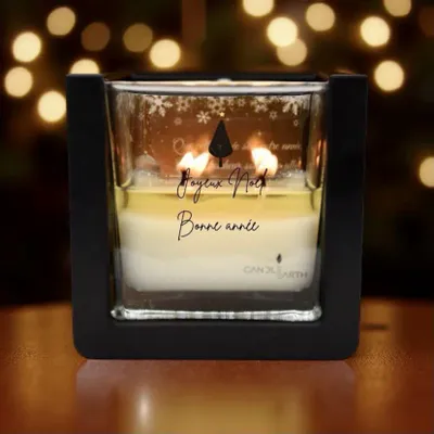 Cadeaux - Bougie Noël surprise parfumée décoration - 🦌 Comète - BOUGIES CANDLEARTH