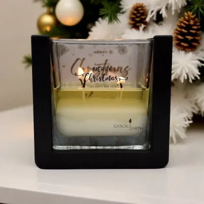 Cadeaux - Bougie Noël surprise parfumée décoration -  🦌 Holly - BOUGIES CANDLEARTH