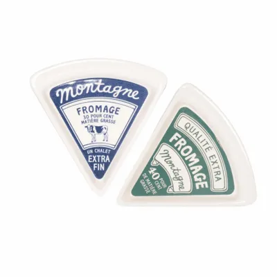 Assiettes au quotidien - Assiette à fromages des Alpes - MARUMITSU POTERIE