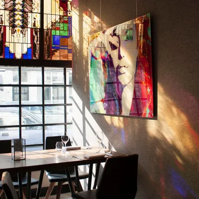 Wallpaper - Woolfelt mixed natural colours - HOLLANDFELT