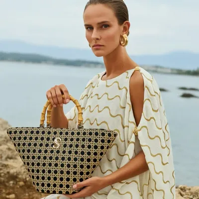 Sacs et cabas - Sac à panier Positano Medium - SORENA GREECE