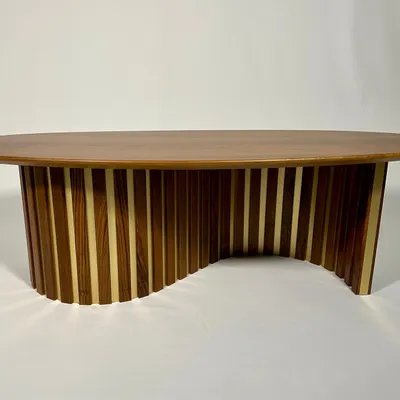 Coffee tables - Coffee Table "Lumière" - EBÉNISTERIE CONTEMPORAINE MIOSSEC
