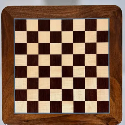 Unique pieces - Chess Plate - EBÉNISTERIE CONTEMPORAINE MIOSSEC