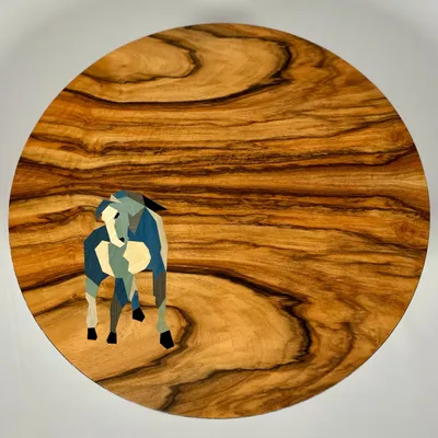 Tables basses - Table Café Cheval Bleu - EBÉNISTERIE CONTEMPORAINE MIOSSEC