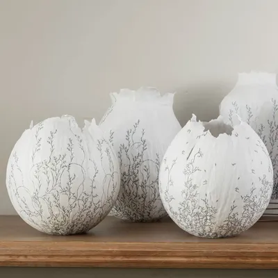 Pièces uniques - lampe cocon - N.LOBJOY