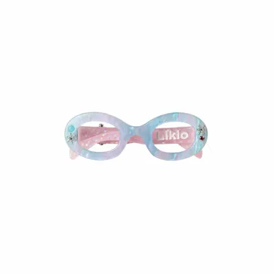 Hair accessories - Pop Fun Art Colorful Glasses 3D Side Hair Clip Hair Accessories - Liki - LIKIO