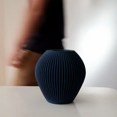 Vases - VASE - DONA 22cm TEXTURIZED - MENDELEK STUDIO