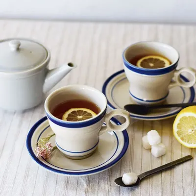 Tasses et mugs - Tasse et soucoupe Brulot - MARUMITSU POTERIE