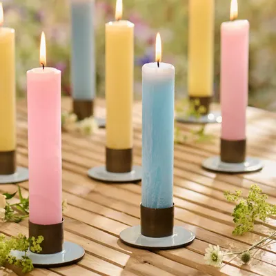Decorative objects - Candle holders in spring colours - IB LAURSEN
