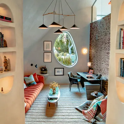 Hanging lights - Emily Group of Five - Sculptural Cluster Pendant Light - MOSS OBJECTS