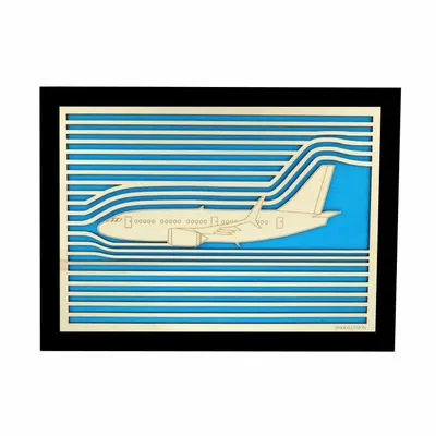 Paintings - Wooden Airplane Wall Art 2 - WOODILLUSION