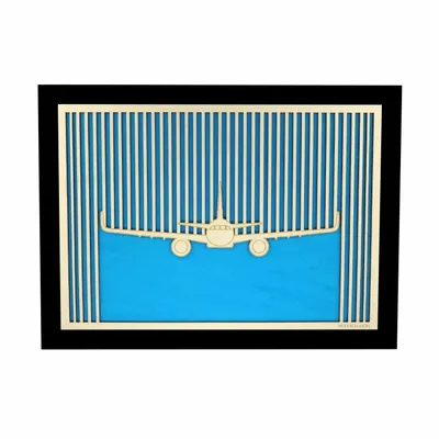 Paintings - Wooden Airplane Wall Art 3 - WOODILLUSION