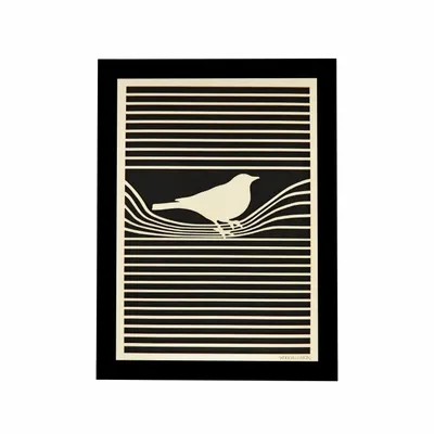 Paintings - Wooden Bird Wall Art - WOODILLUSION