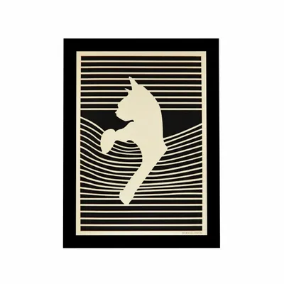 Paintings - Wooden Cat Wall Art 1 - WOODILLUSION