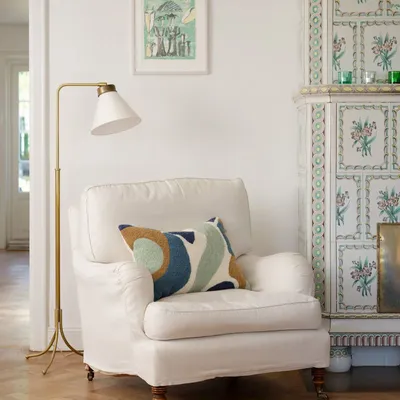 Fabric cushions - Bouclé/Linen Cushions - Abstract Art - CHHATWAL & JONSSON