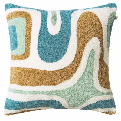 Coussins textile - Coussins en bouclé/lin - Art abstrait - CHHATWAL & JONSSON