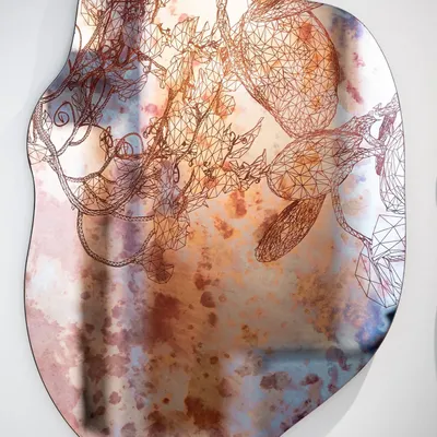 Panneaux séparateurs - Pink Opuntia - LIBRA ART & DESIGN