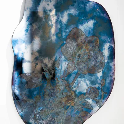 Panneaux séparateurs - Blue Orchis - LIBRA ART & DESIGN