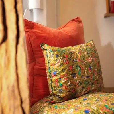 Linge de lit - BOUTIS Winter Spring & coussins assortis - AWESOME HOME