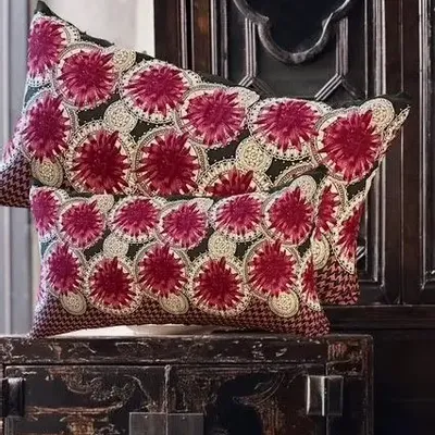 Fabric cushions - Star Pink Cushion - AWESOME HOME