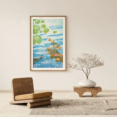 Tableaux - L'étang près du cerisier - MORGANE ROGLIANTI