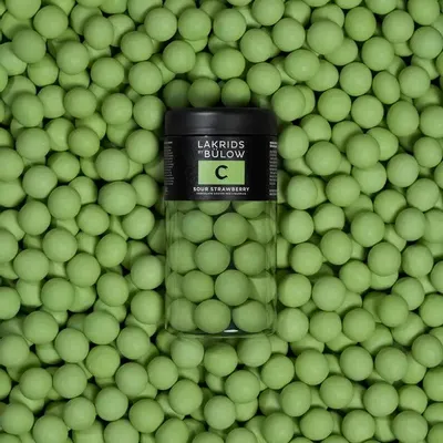 Chocolat - C - SOUR STRAWBERRY - CHOCOLATE COATED LIQUORICE - LAKRIDS BY BÜLOW