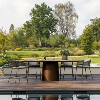 Lawn tables - Loreto Table Collection - BOREK OUTDOOR FURNITURE