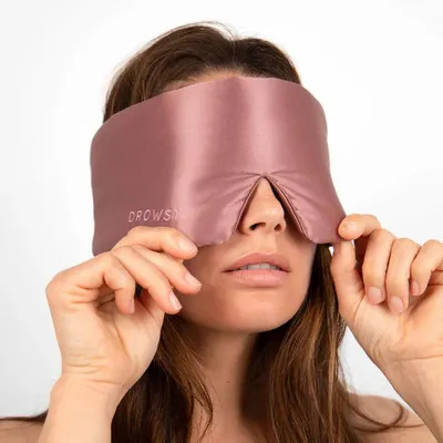 Beauty products - Silk night mask - Damask Rose - DROWSY S.L.