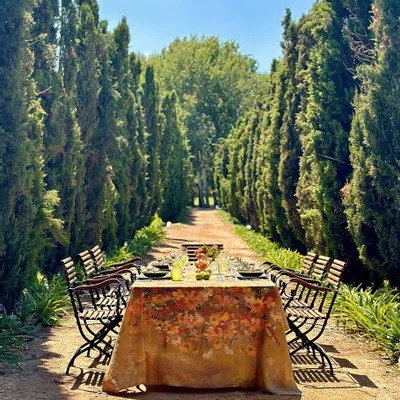 Nappes - Nappes et serviettes en lin FLEURS DES PRES - SUMMERILL AND BISHOP