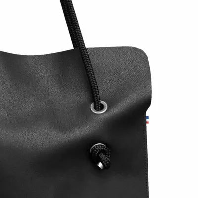 Bags and totes - DIVINE SMOOTH LEATHER BAG - MADE IN FRANCE - AMWA AND CO