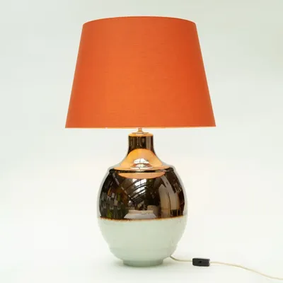 Table lamps - ABZU WHITE/BRONZE Table Lamp - LUCE DI LEDA