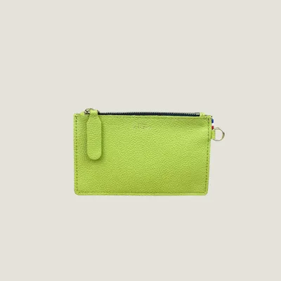 Petite maroquinerie - Mini pochette en cuir Jade – Porte-monnaie et porte-cartes pratique - ATELIER BALTUS