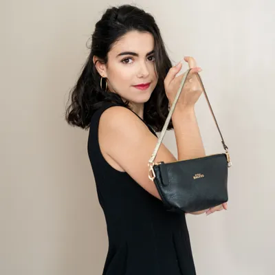 Pochettes - Trousse en cuir Camille – Le mini sac chic et pratique - ATELIER BALTUS