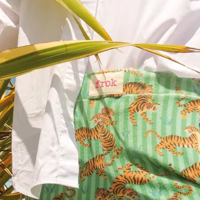 Prêt-à-porter - Pantalon imprimé tigres - FROK