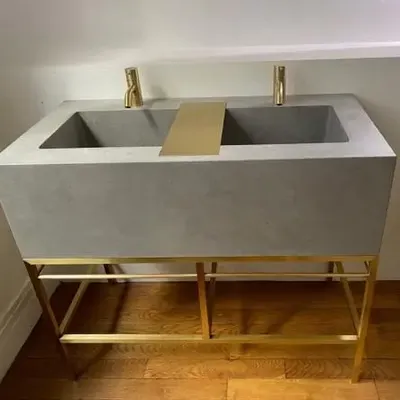 Sinks - SYNK CONCRETE washbasins - SOPHA INDUSTRIES SAS