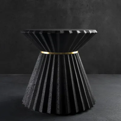 Coffee tables - PLI coffee table — Mineral elegance and contemporary design - BLANC CARRARE