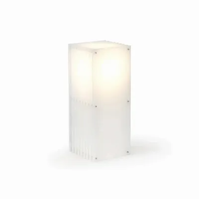 Lampes de bureau  - Lampe LOP grand rectangle en acrylique laiteux - BANG
