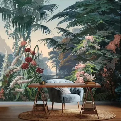 Autres décorations murales - Papier peint panoramique L'EDEN - LE GRAND SIÈCLE