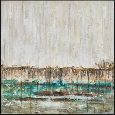 Services - 'Palau' - Original Painting - 150x150cm. - PERSPECTIVA 10