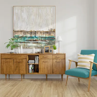 Services - 'Palau' - Original Painting - 150x150cm - PERSPECTIVA 10