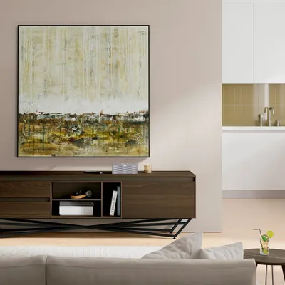 Services - 'Nasau' - Original Painting - 130x130cm - PERSPECTIVA 10