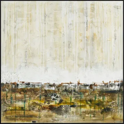 Services - 'Nasau' - Original Painting - 130x130cm. - PERSPECTIVA 10