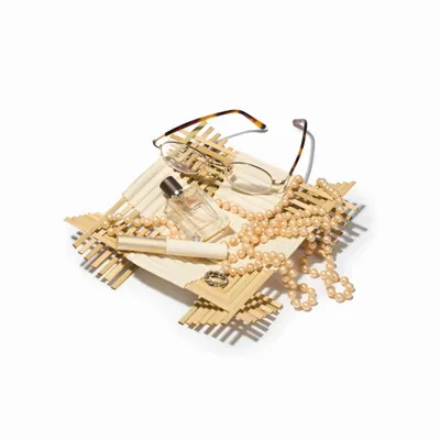 Trays - Đan Catch-all in cream - BANG