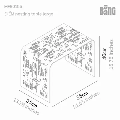 Coffee tables - DIEM nesting table large - BANG