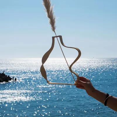 Ceramic - " Vases without water” - sculppural shape - CAROLINE CUTAIA