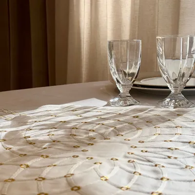 Linge de table textile - NAPPE VERSAILLES - NOËL PARIS- LINGE DE MAISON