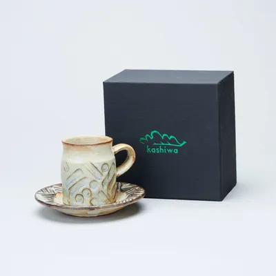 Mugs - Esupuresso cup & saucer - カシワクラフト