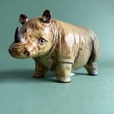 Decorative objects - Ornament Hippopotamus/Rhinoceros - カシワクラフト