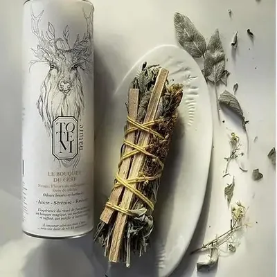 Gifts - French fumigation stick - Organic deer bouquet - TOTEM NATURE